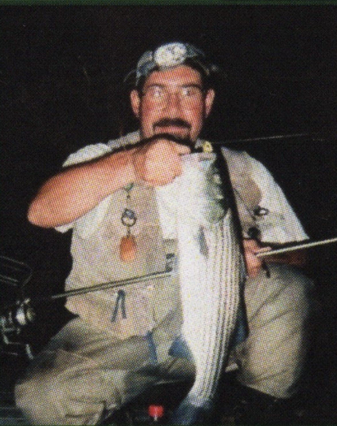 Striped bass fishing