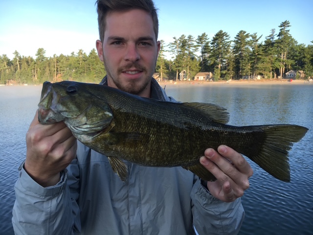 Trophy smallmouth bass caught in area ponds