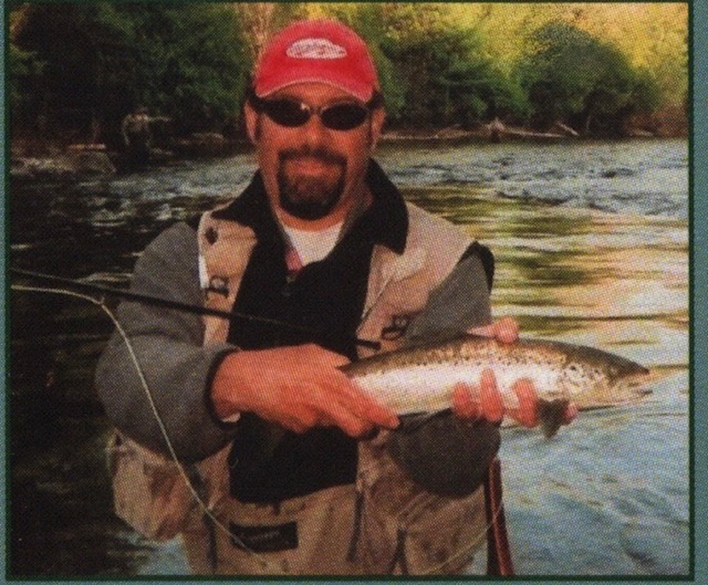 Fly fishing for landlocked salmon and brook trout in Maine