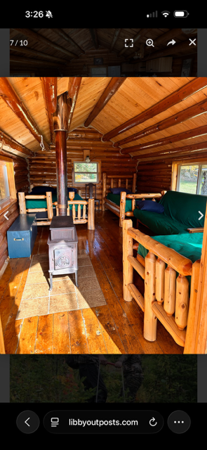 Allagash Wilderness / North Woods bird hunting camp