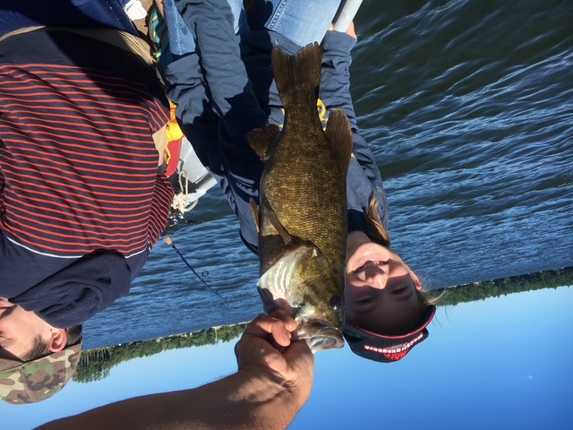 Smallmouth bass and family fishing on Maine waters